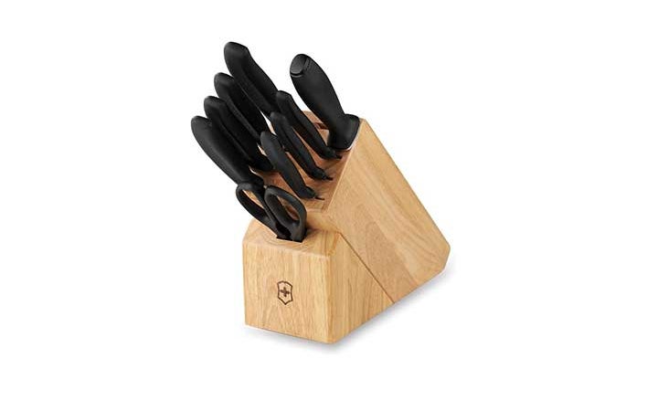 Best Kitchen Knives Set Victorinox Swiss Classic Knife Block Set 10 Piece Saveur