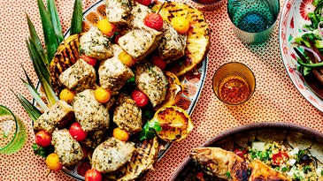 Galilee-Style Grilled Fish Kebabs