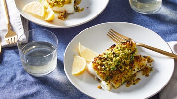 Panko- and Herb-Crusted Cod Fillets