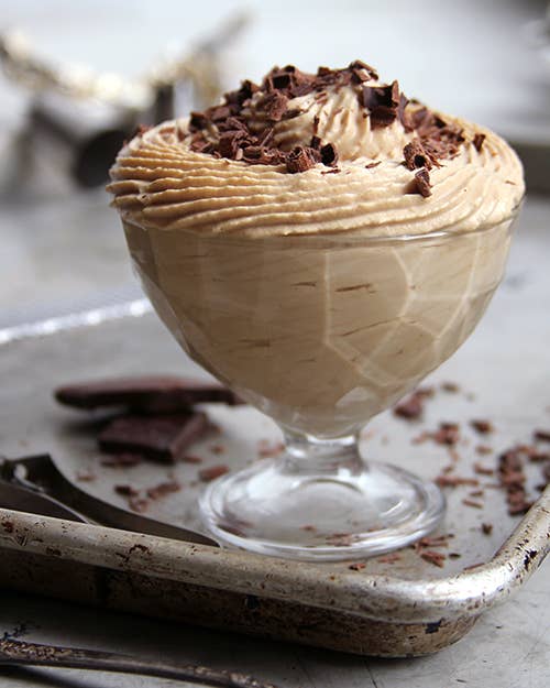 Ricotta and Coffee Mousse
