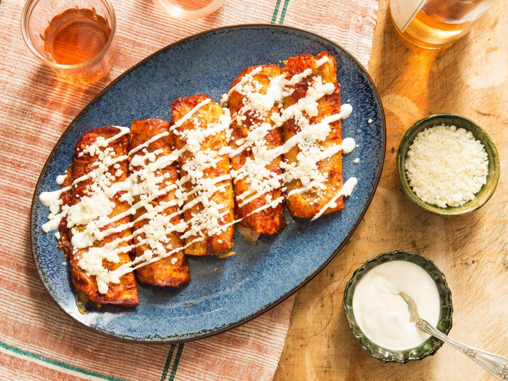 Red Chile Enchiladas