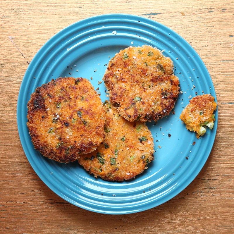 Spicy Sweet Potato Cakes