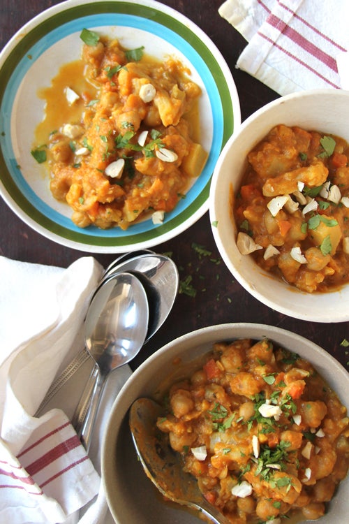 Pumpkin-Chickpea Curry