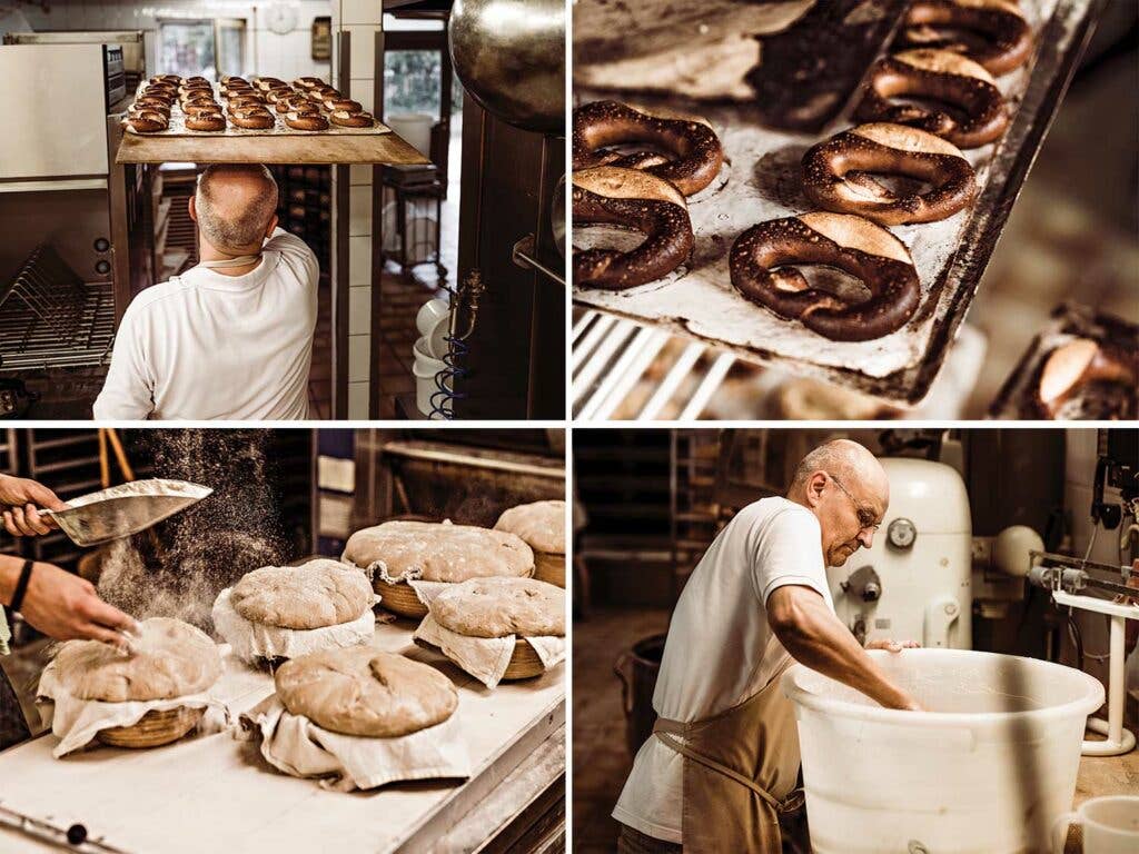 prepping pretzels