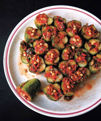 Stuffed Cucumber Kimchi