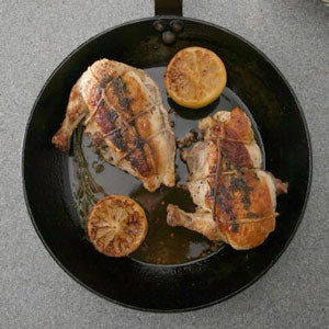 Chicken Breasts Stuffed with Raclette, Herbs, and Prosciutto