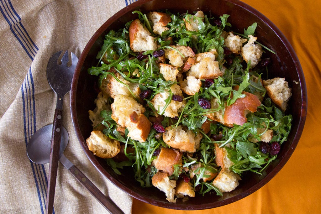 Autumn Panzanella Salad