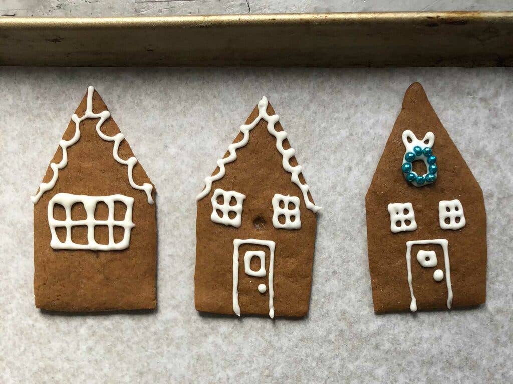 gingerbread house cutouts
