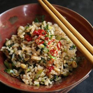 Japanese-Style Fried Brown Rice