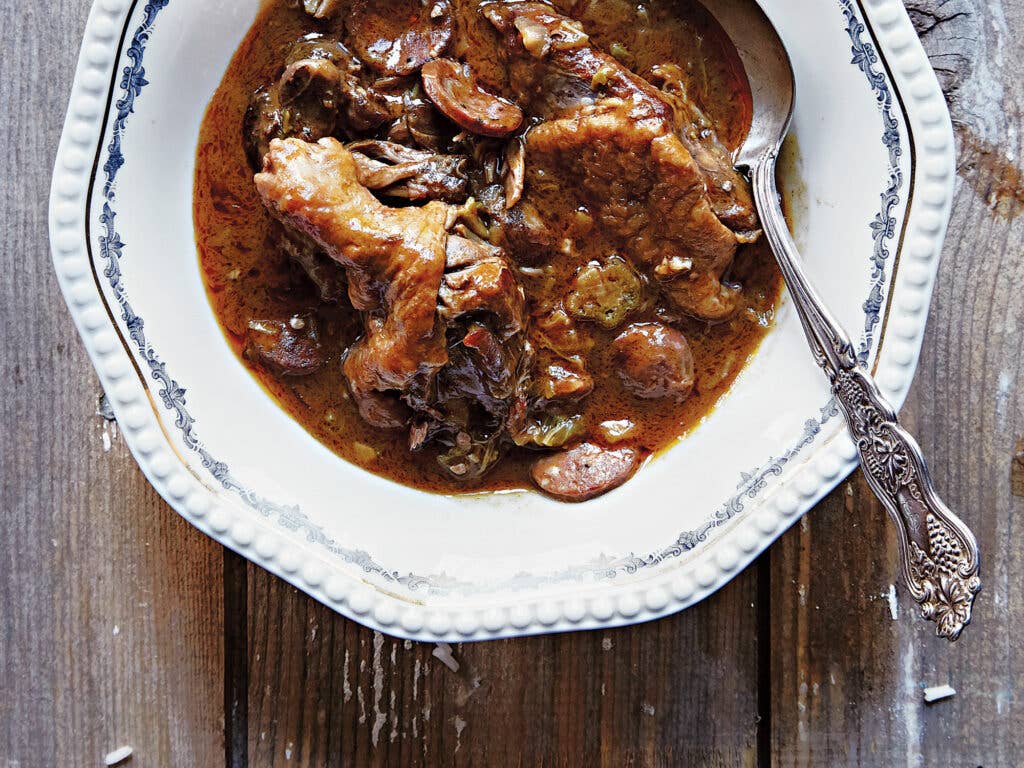 Duck and Andouille Gumbo