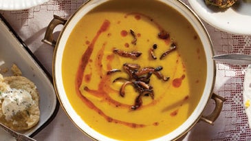 Winter Squash and Apple Soup