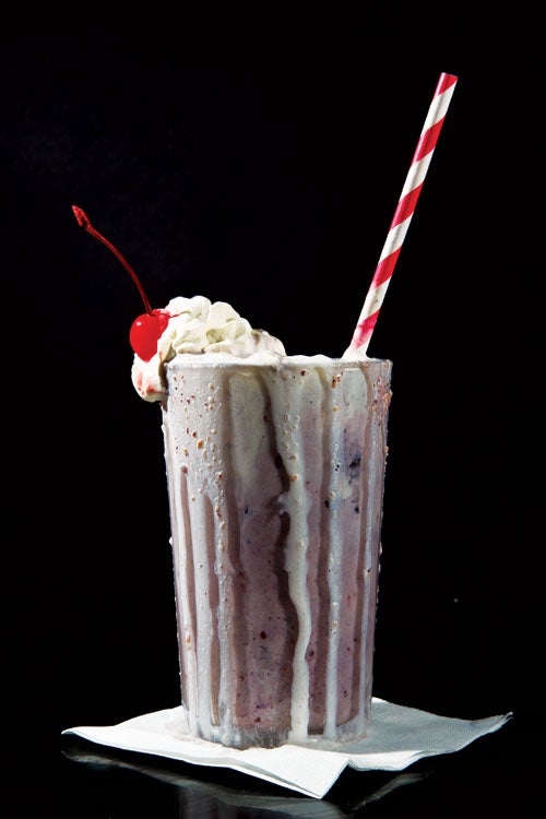 Blueberry Pie Milkshake