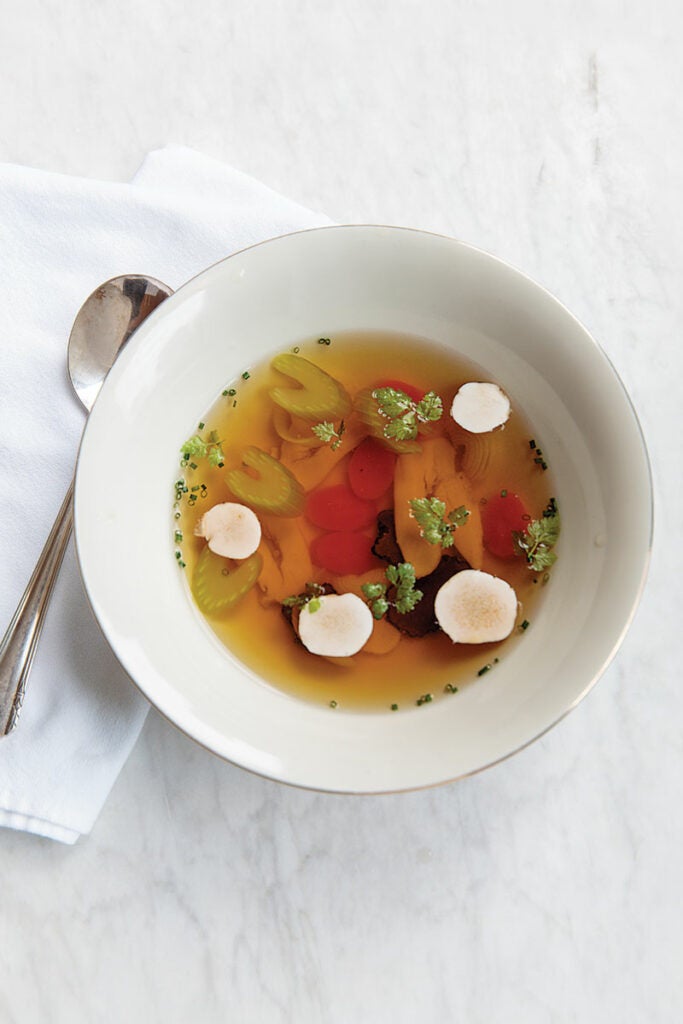 consommé recipe, french consommé recipe