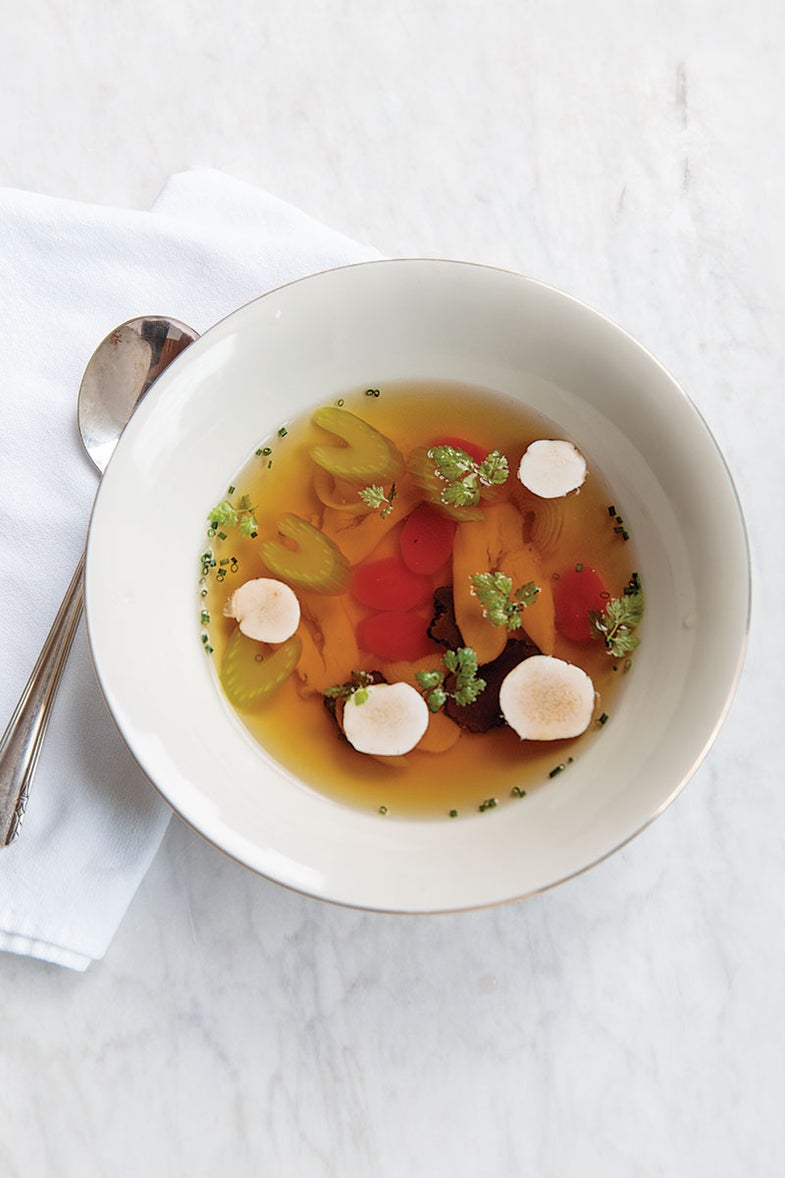consommé recipe, french consommé recipe