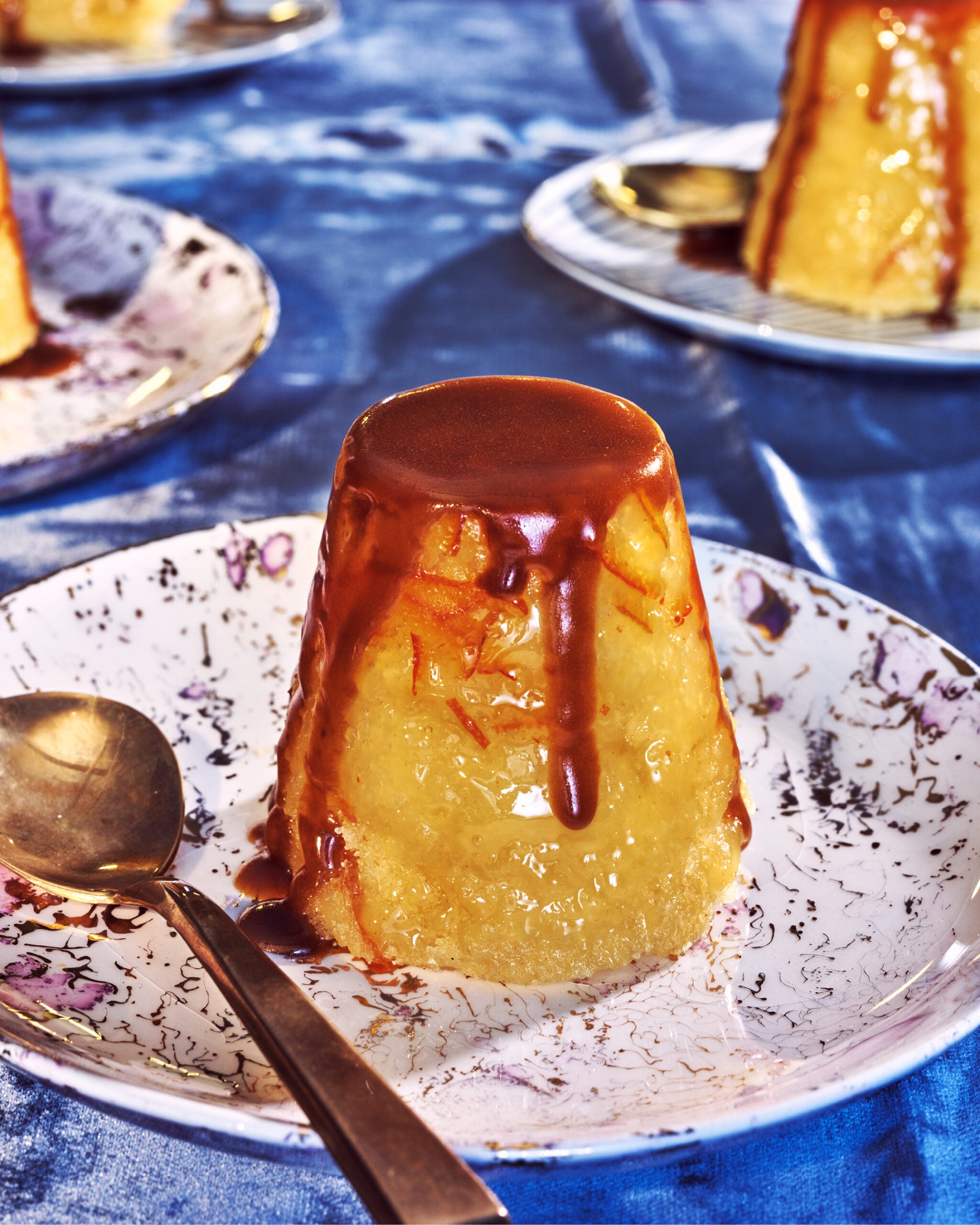 Steamed Marmalade Pudding With Toffee Sauce