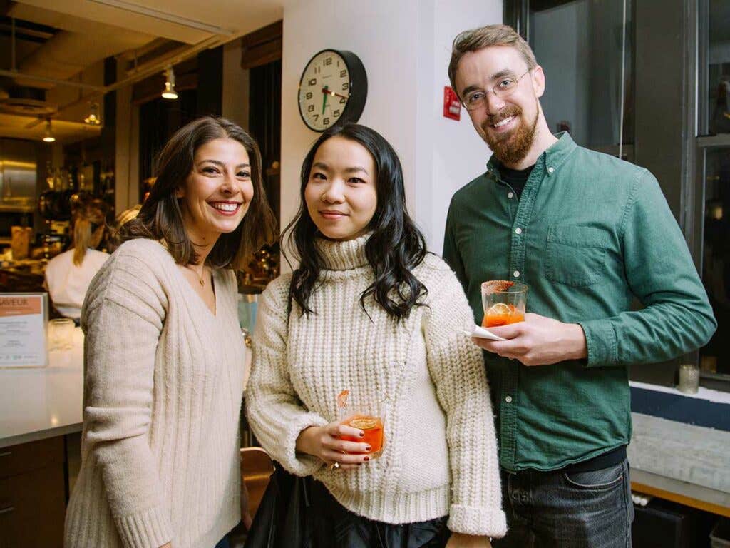 Stacy Adimando, with Jenny Huang