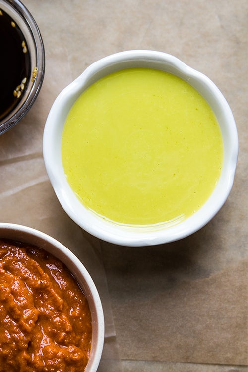 image of Chive Emulsion recipe by Saveur