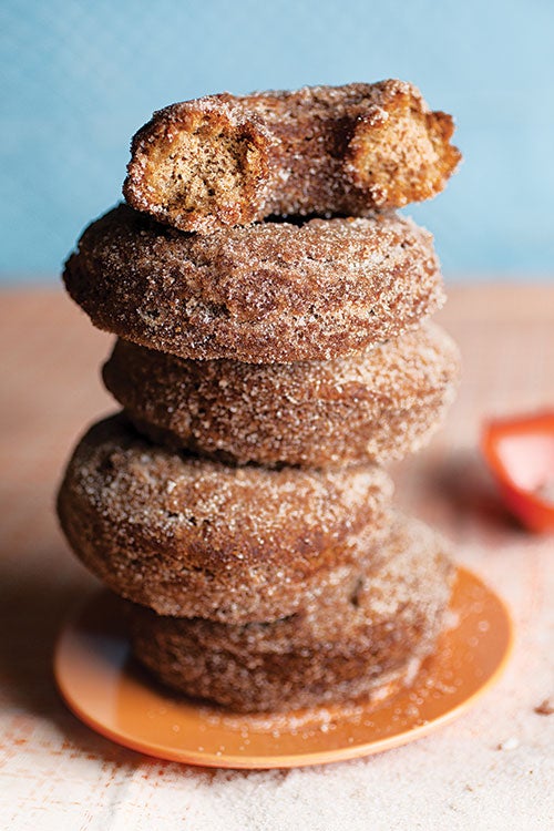 New England Cinnamon Sugar-Cider Donuts