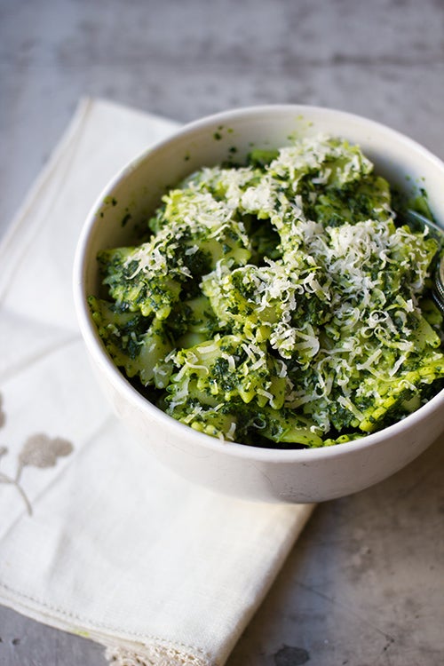 Farfalle with Cavolo Nero Pesto