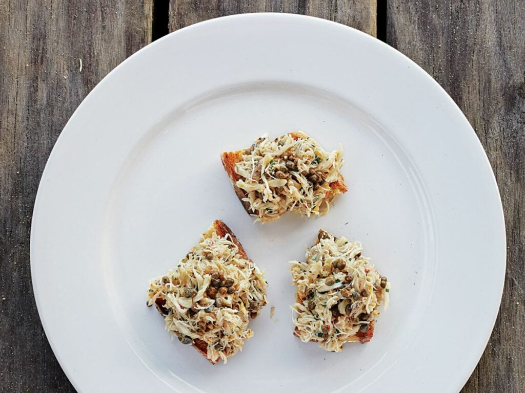 Crab Toast