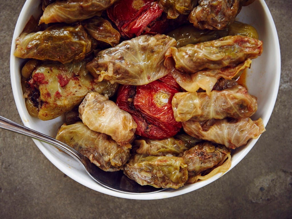 cabbage dolmas