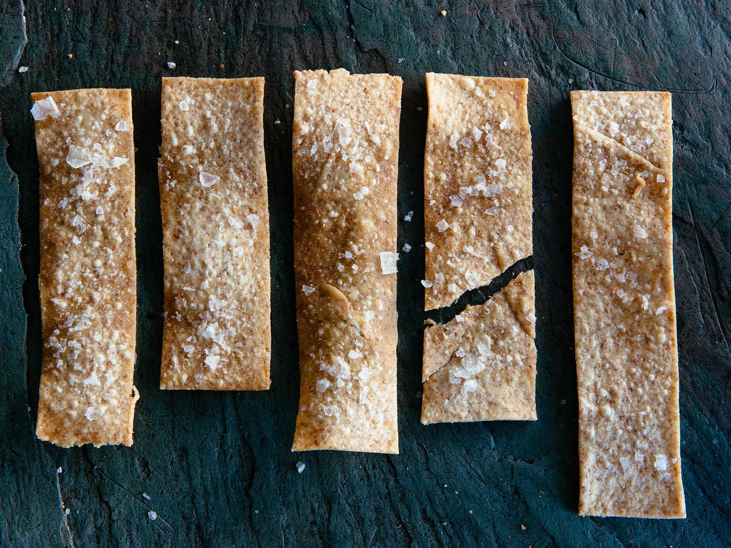 Olive oil crackers