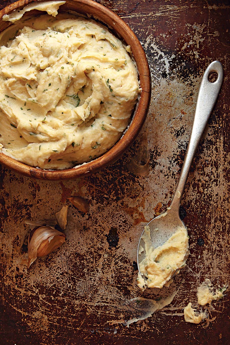 Julia Child's Garlic Mashed Potato recipe