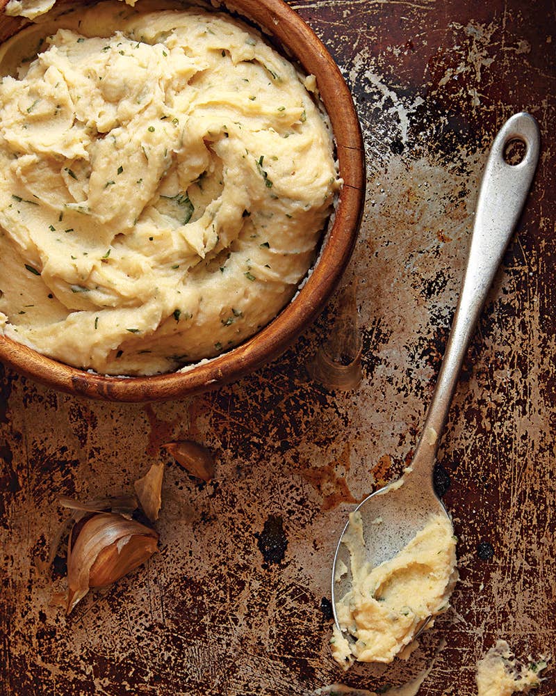 Julia Child's Garlic Mashed Potato recipe