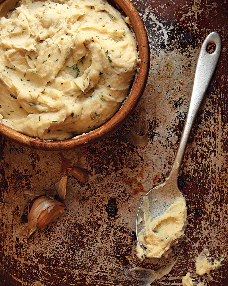 Julia Child’s Garlic Mashed Potatoes