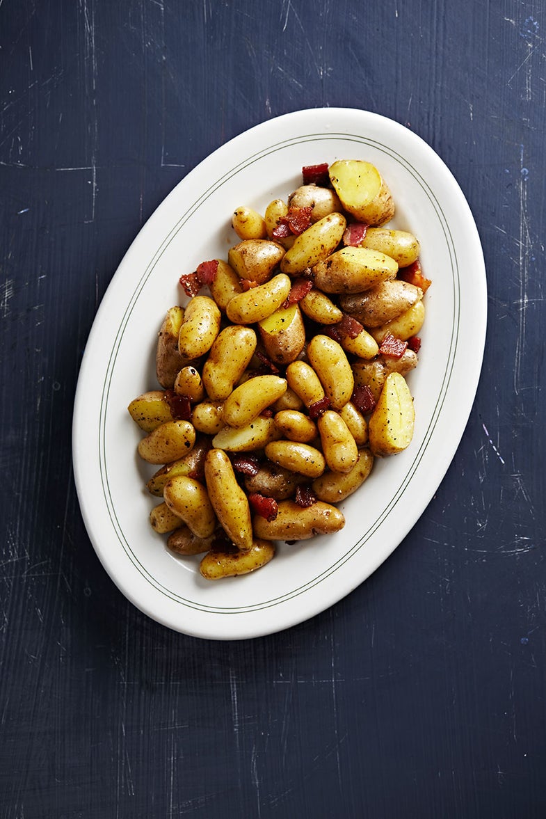 Fingerling Potatoes with Bacon