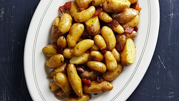 Fingerling Potatoes with Bacon