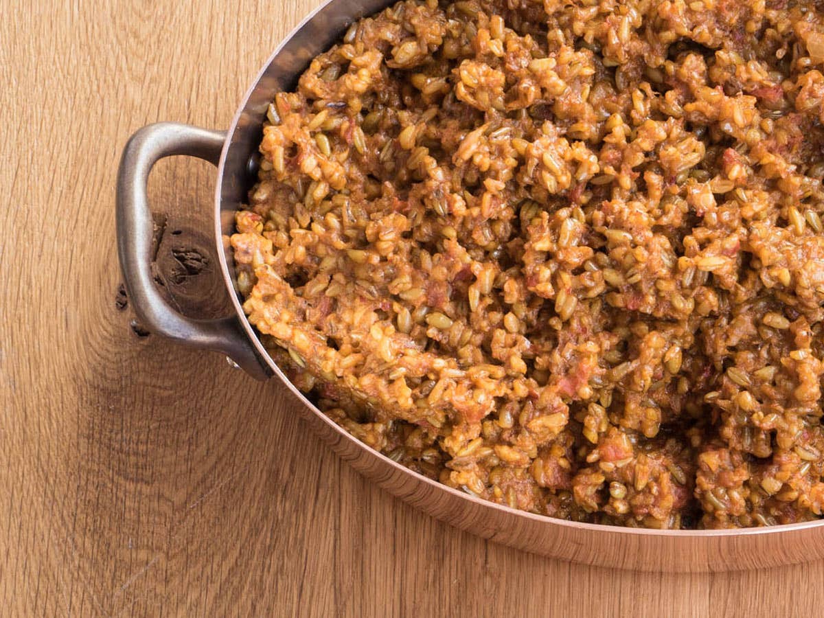 Freekeh Pilaf with Sumac