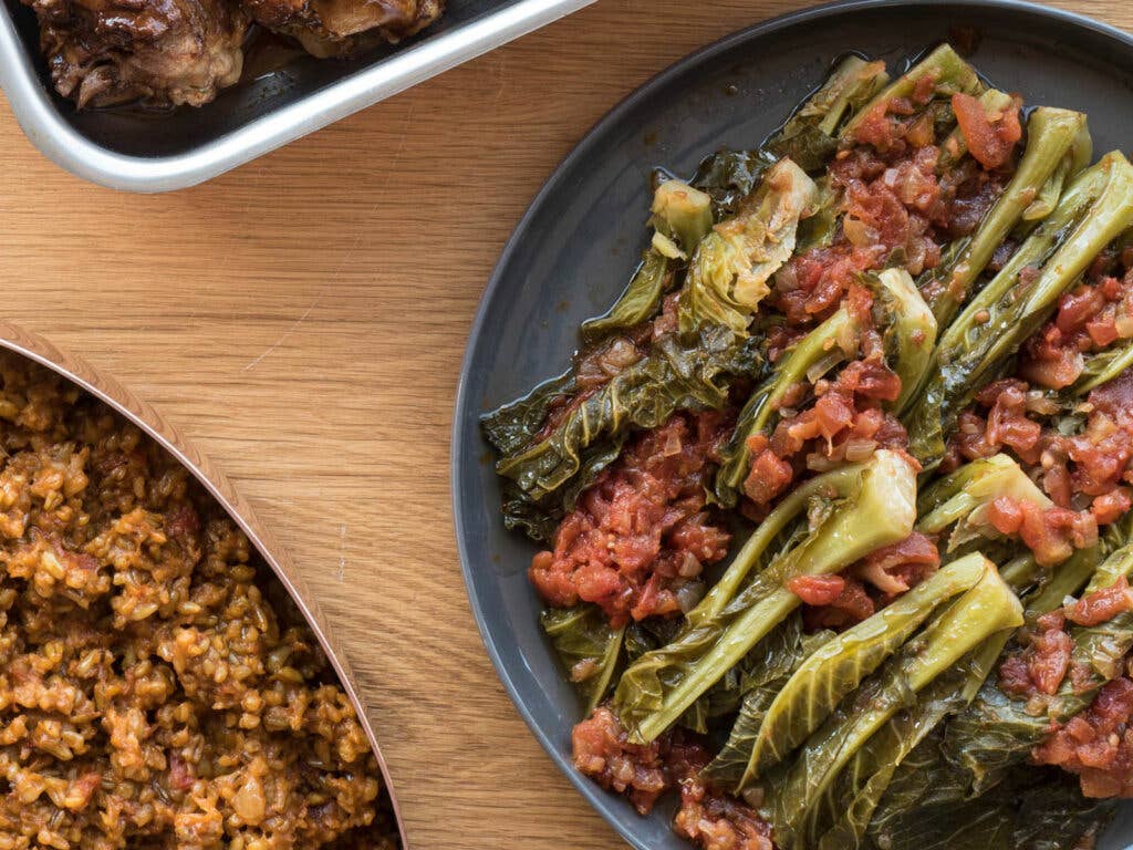 Skillet-Braised Swiss Chard