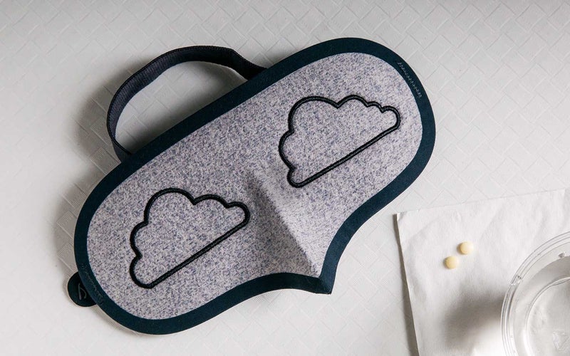 Allbirds Sleep Mask and Wool Shoes