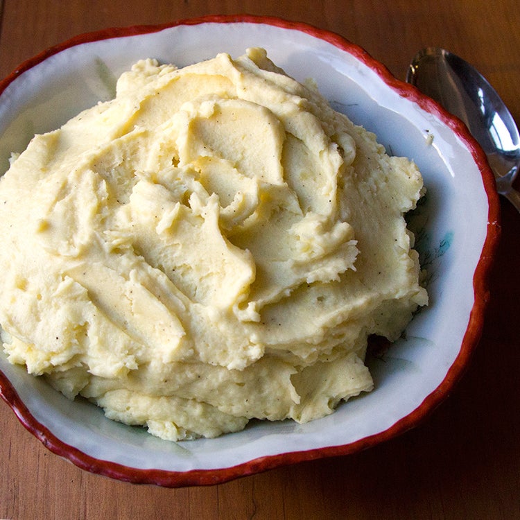 Creme fraiche mashed potatoes Father's Day recipes