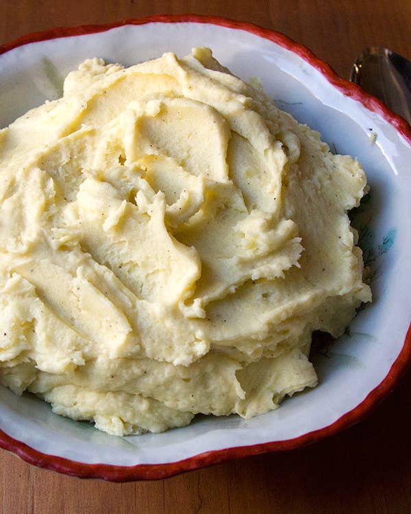 Creme fraiche mashed potatoes Father's Day recipes