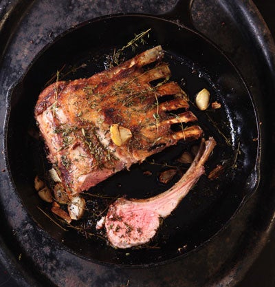 Rack of Lamb with Rosemary and Thyme