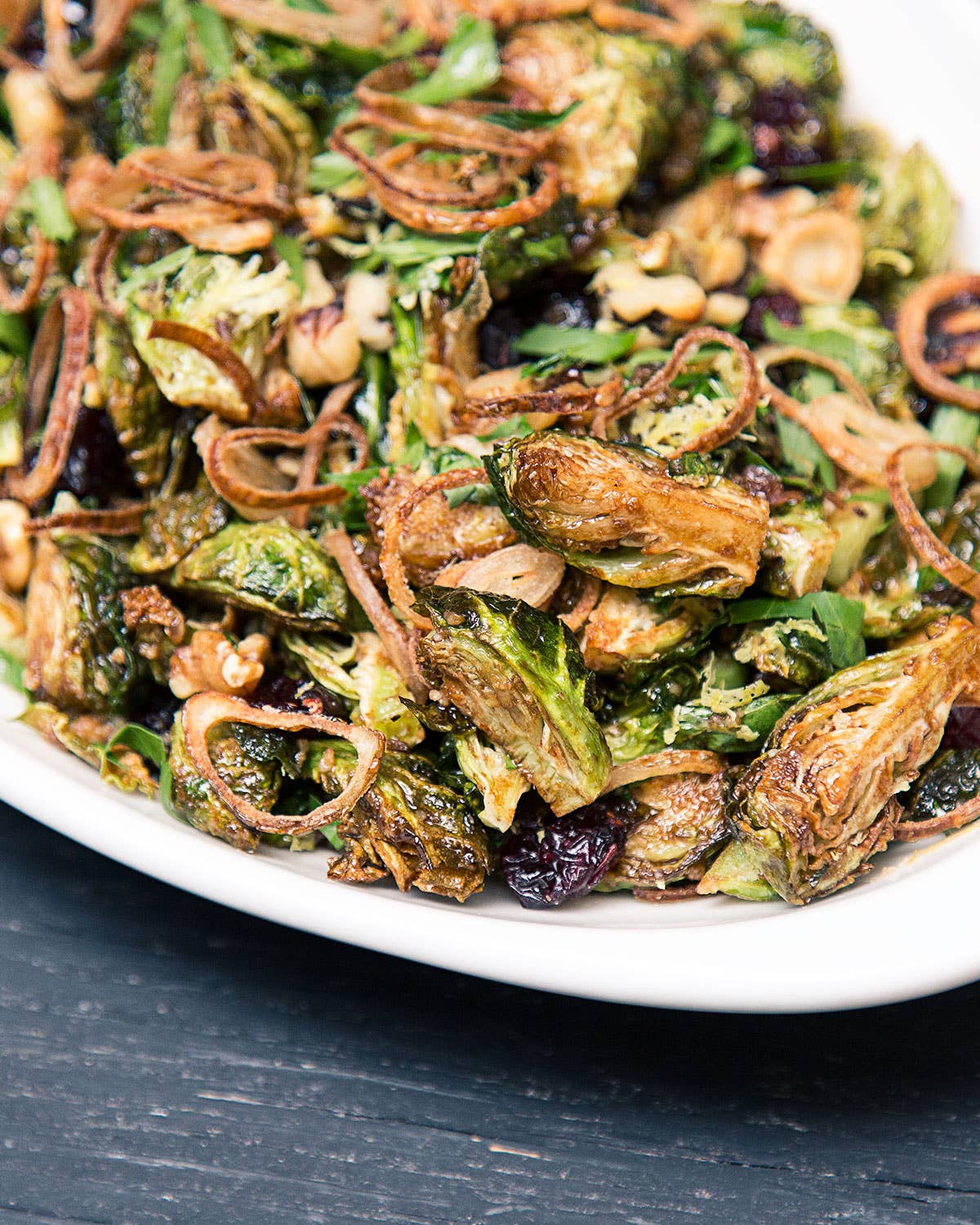 Sara Gore's Fried Brussel Sprouts
