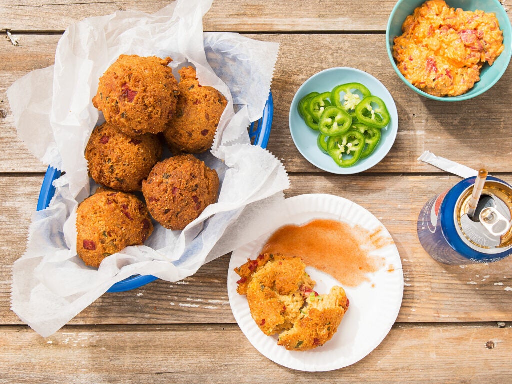 Pimento Cheese Hush Puppies