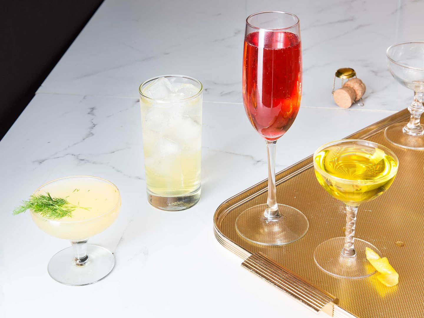 Make These Bubbly Cocktails for New Year’s and Beyond
