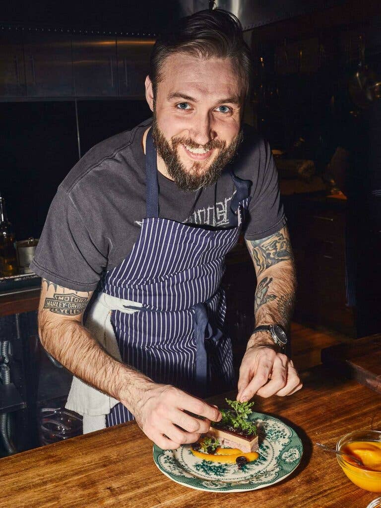 Chef Jason Pfeiffer of Manhatta