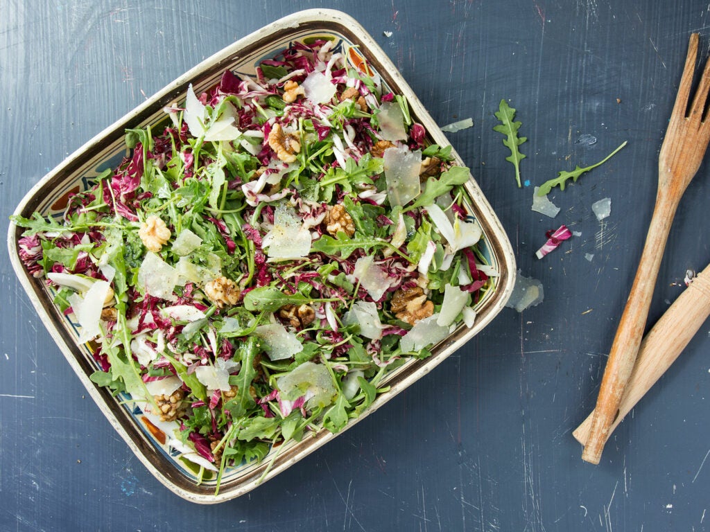 Arugula, Radicchio, and Fennel Salad