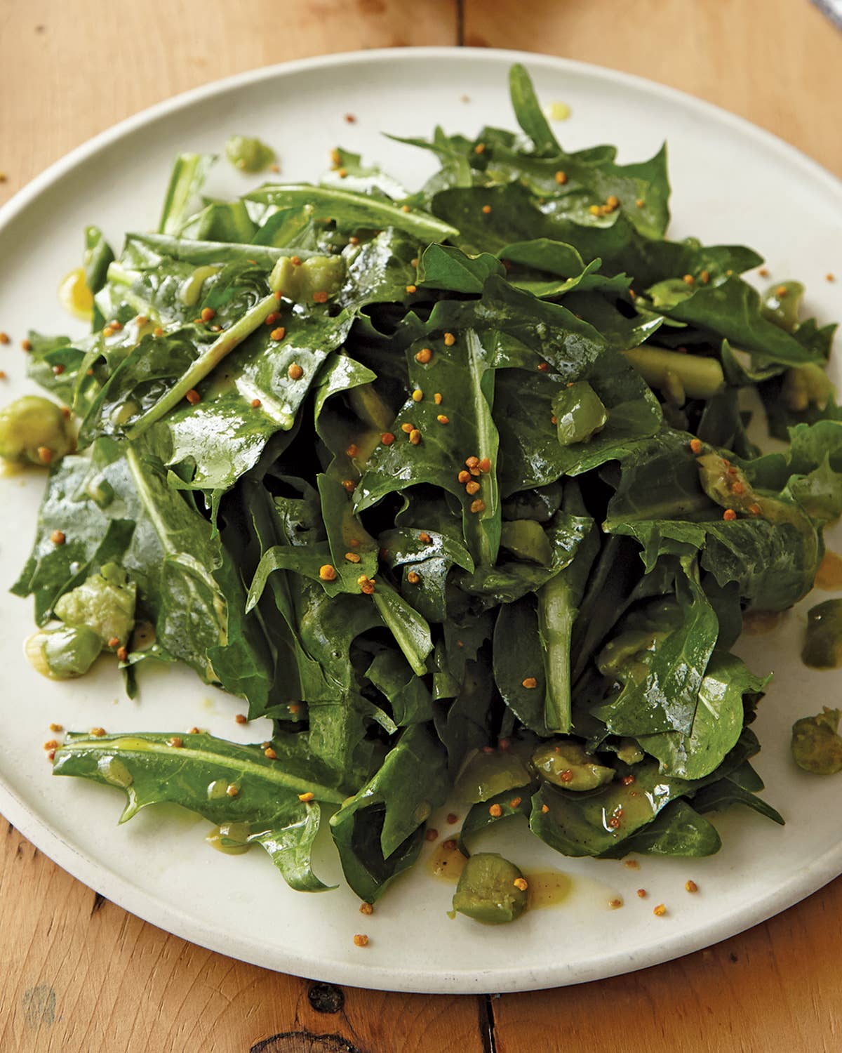 Puntarelle and Dandelion Green Salad