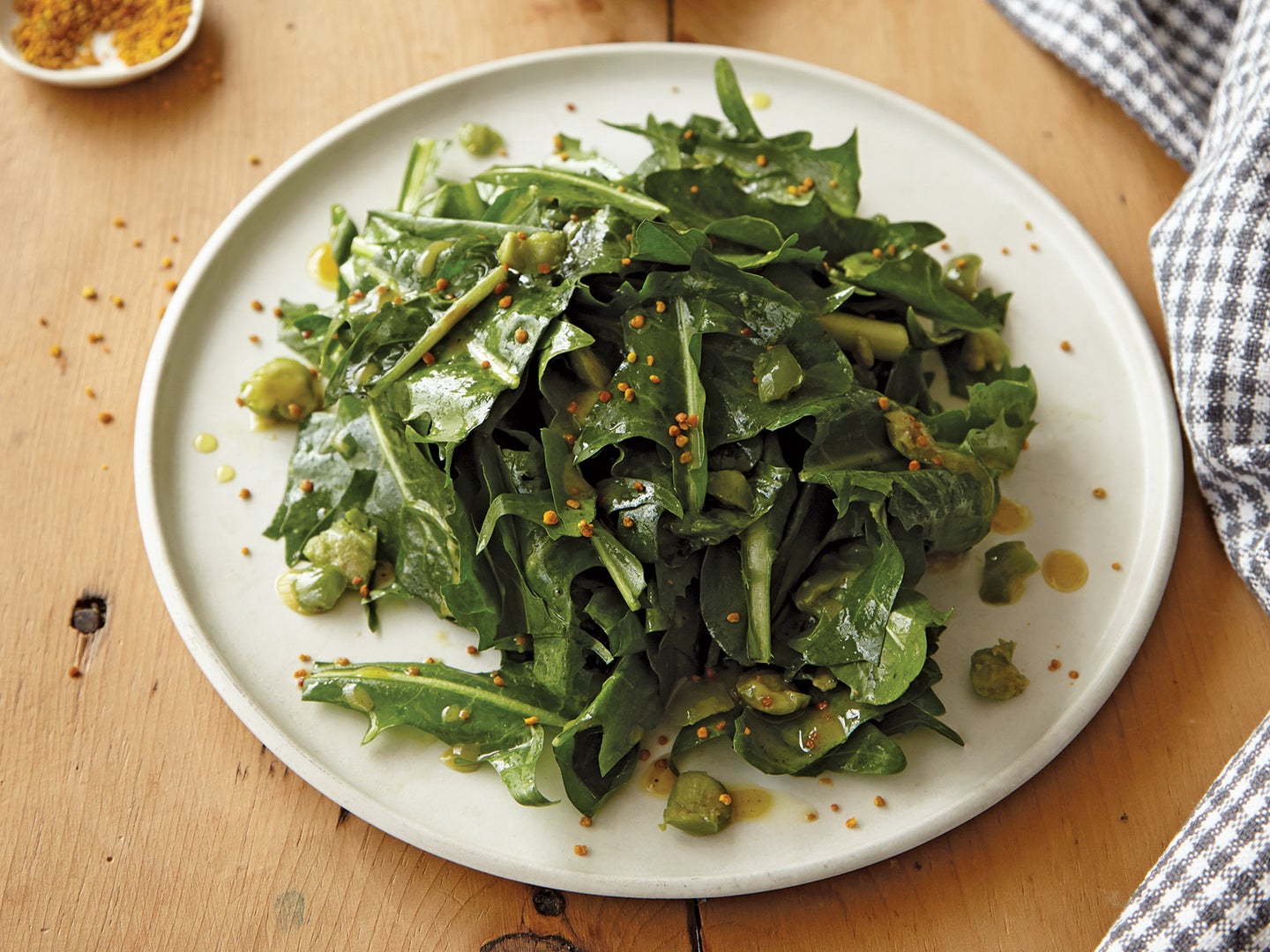 Puntarelle and Dandelion Green Salad