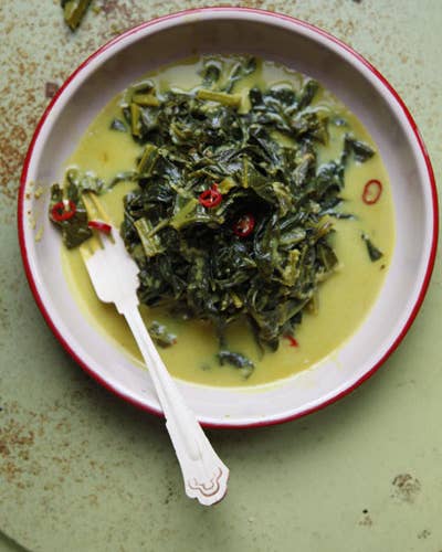 Indonesian-Style Collard Greens Curry (Gulai Sayur)
