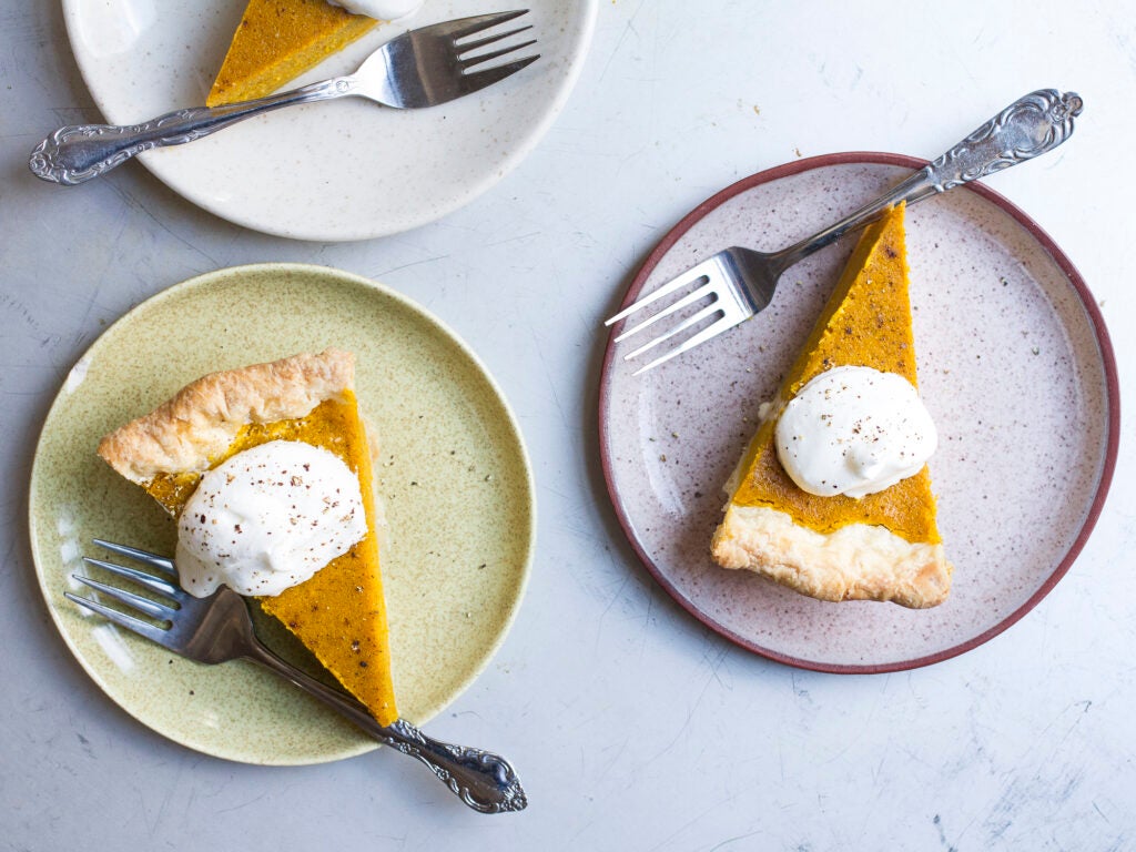 Kabocha, Japanese pumpkin pie