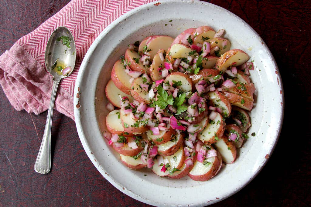 Warm Red Potato Salad