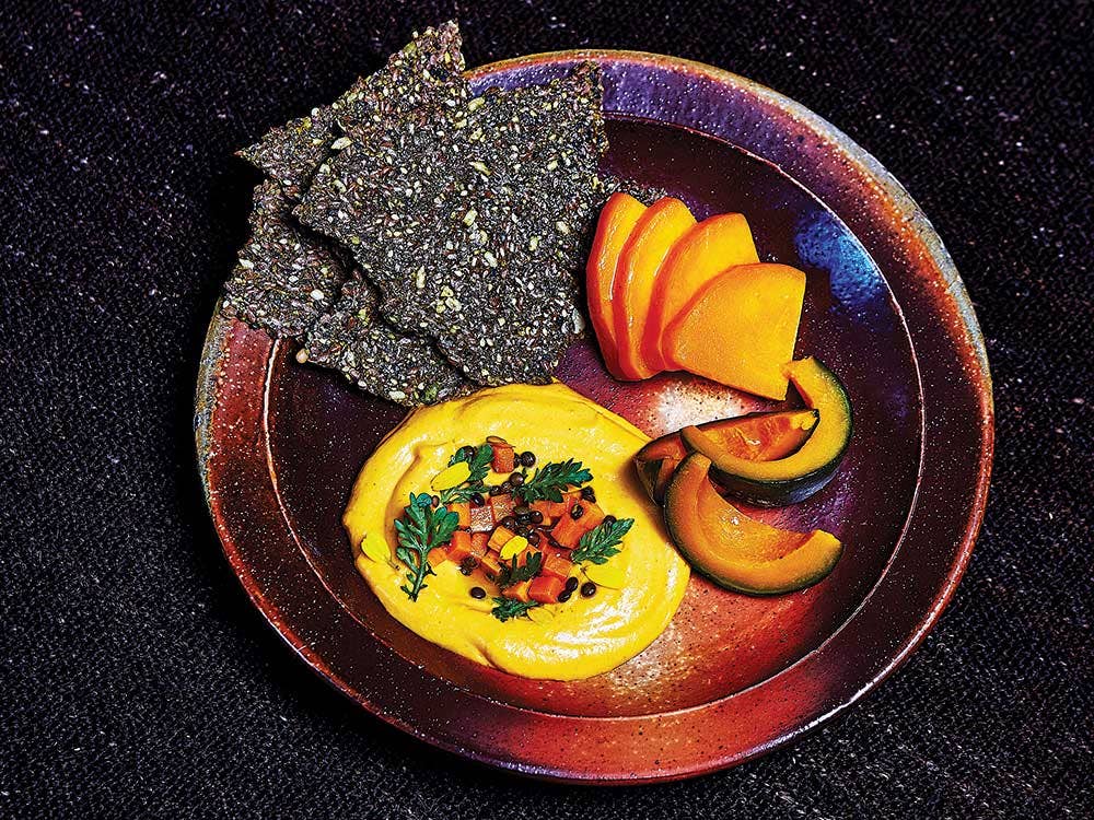 Fermented Squash and Sesame Dip