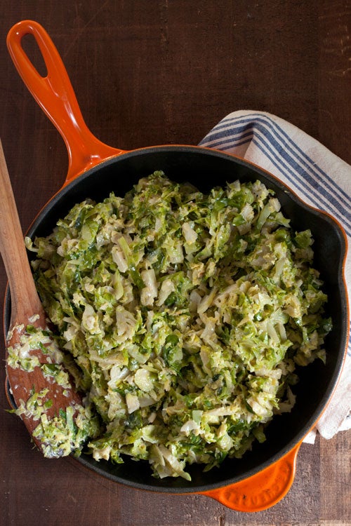 Creamed Brussels Sprouts