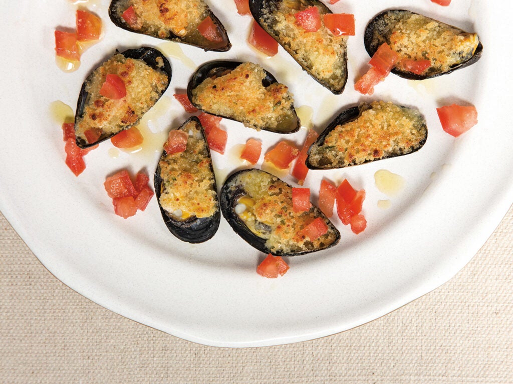 Stuffed Mussels (Cozze al Pomodoro)